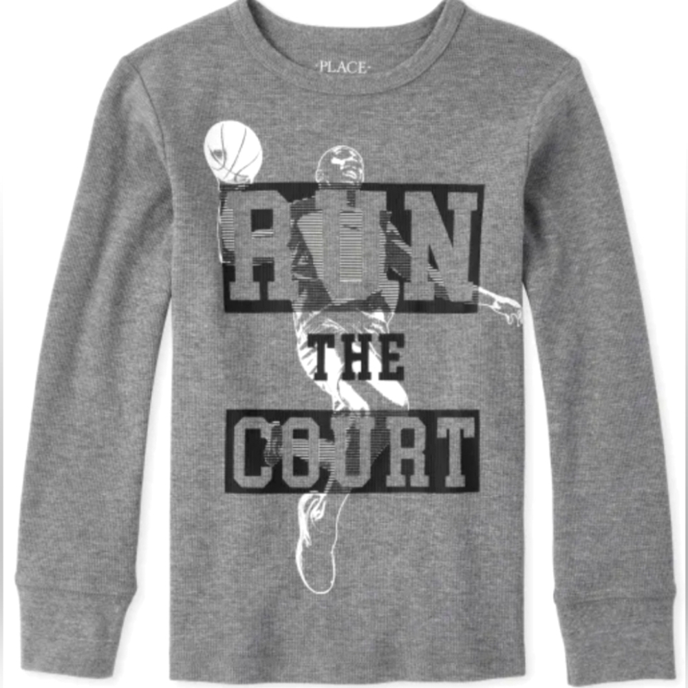 Boys Graphic Thermal Top